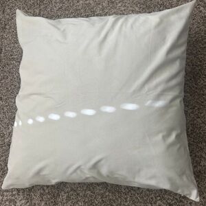 White Throw Pillow